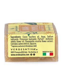 Bio Sapone Artigianale Canapa e Camomilla - 3