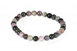 Bracciale "Sfera" in Tormalina Naturale - 1