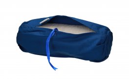 Cuscino Cervicale Cilindro Neckroll - Imbottito con Pula di Farro - 3