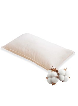 Cuscino in Cotone Biologico Cucito - 1