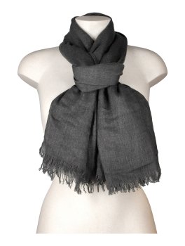 Foulard di Canapa e Viscosa con barattolo in Vetro - "Dillo con un Foulard" - 1
