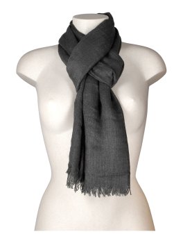 Foulard di Canapa e Viscosa con barattolo in Vetro - "Dillo con un Foulard" - 2