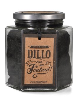 Foulard di Canapa e Viscosa con barattolo in Vetro - "Dillo con un Foulard" - 4