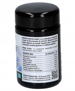 Gastro-Basic - Integratore di Bicarbonato di potassio, minerali Citrati, Sodio Arginato ed estratti Vegetali in compresse - 2