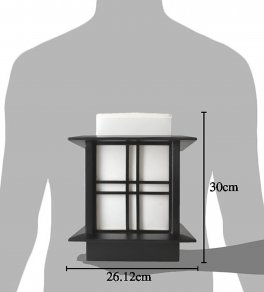 Lampada Giapponese - Akida Black Top - 3