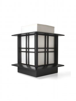 Lampada Giapponese - Akida Black Top - 1