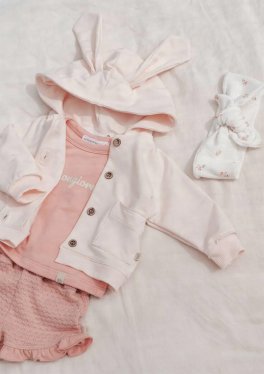 Shirt Maniche Corte con Stampa Bimba - Soft Peach - 3