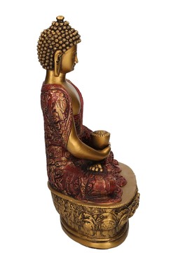 Statuetta Buddha - Meditation - Posizione del Loto - 4