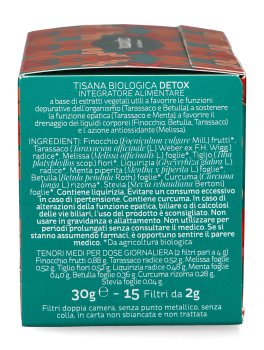Tisana Biologica in Filtri "Detox" - 3
