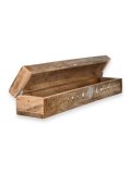 Cofanetto Portaincenso in Legno di Mango con Fiore della Vita