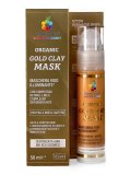 Gold Clay Organic Mask - Maschera Viso Illuminante Bio