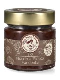 Noccio e Ciocco Fondente - Crema Spalmabile di Nocciole IGP e Cacao Bio