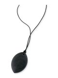 Pendente di Shungite Lucida con Cordino