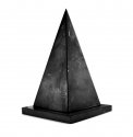 Piramide Isoscele Cava di Shungite + Supporto
