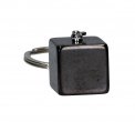 Portachiave Cubo in Shungite - Made in Italy