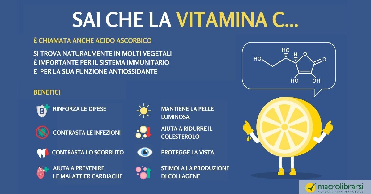 I benefici della vitamina C